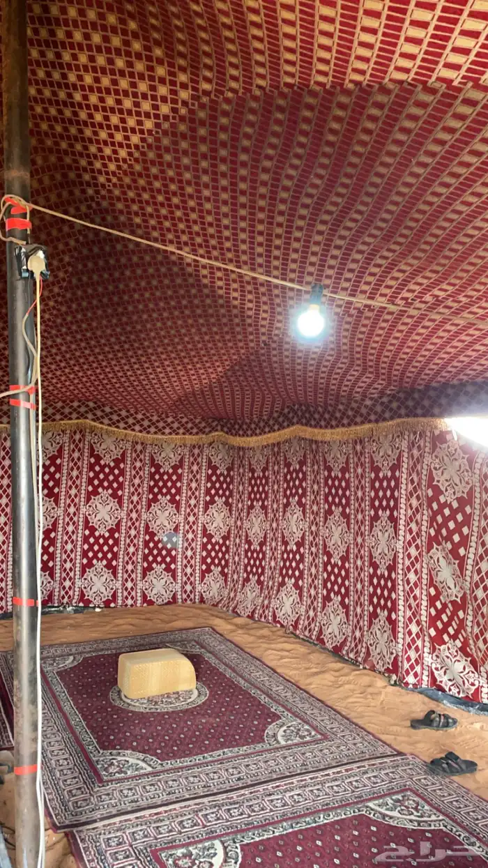 بيت شعر 7في7 مبطن كامل وعليه تيزاني من برا كامل 4