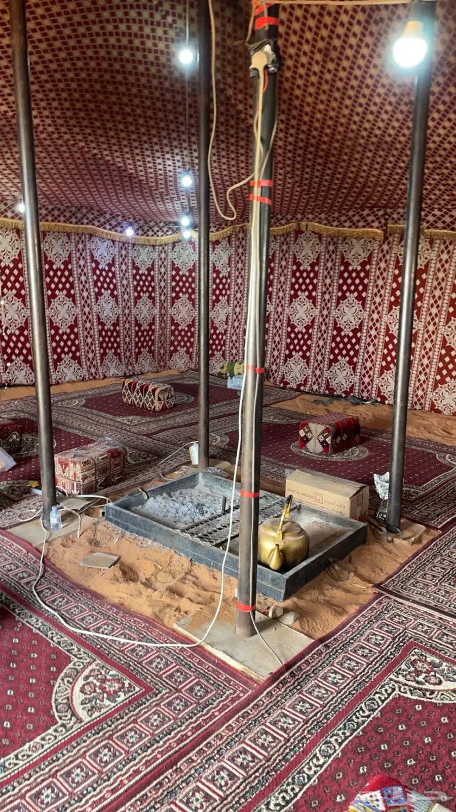 بيت شعر 7في7 مبطن كامل وعليه تيزاني من برا كامل 2