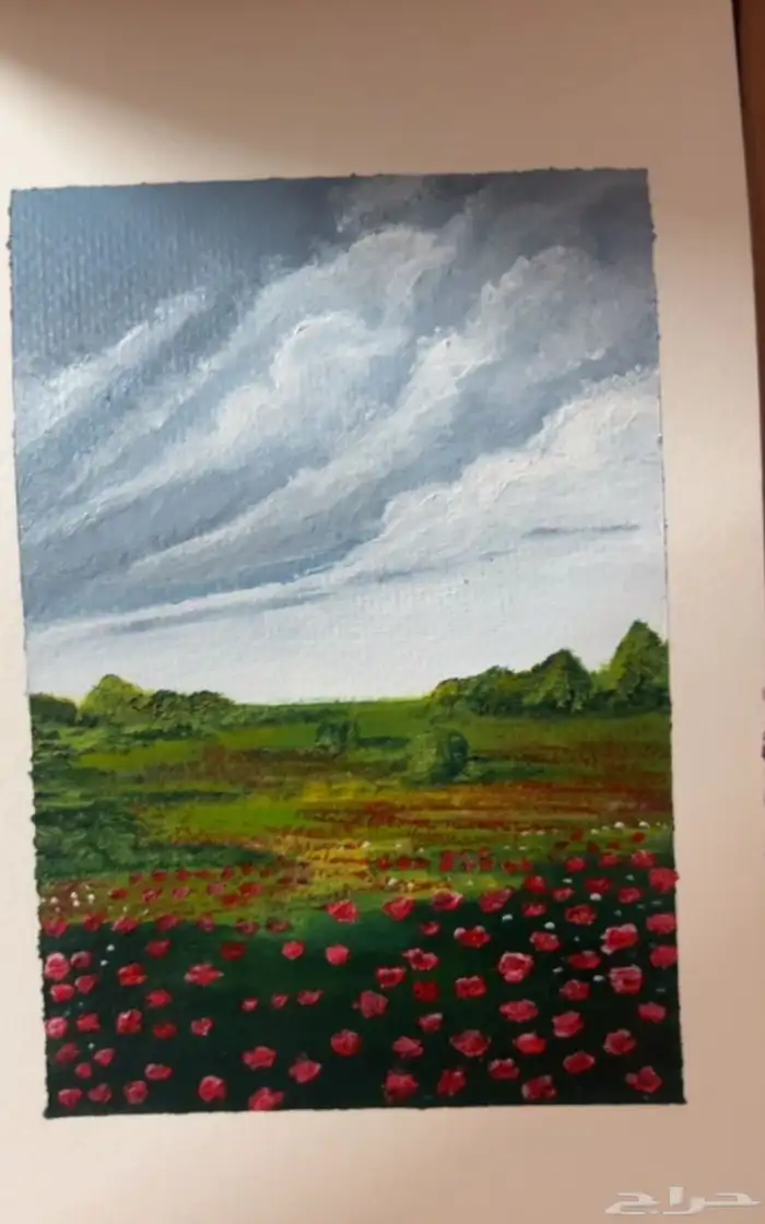 رسم مناظر طبيعيه 6