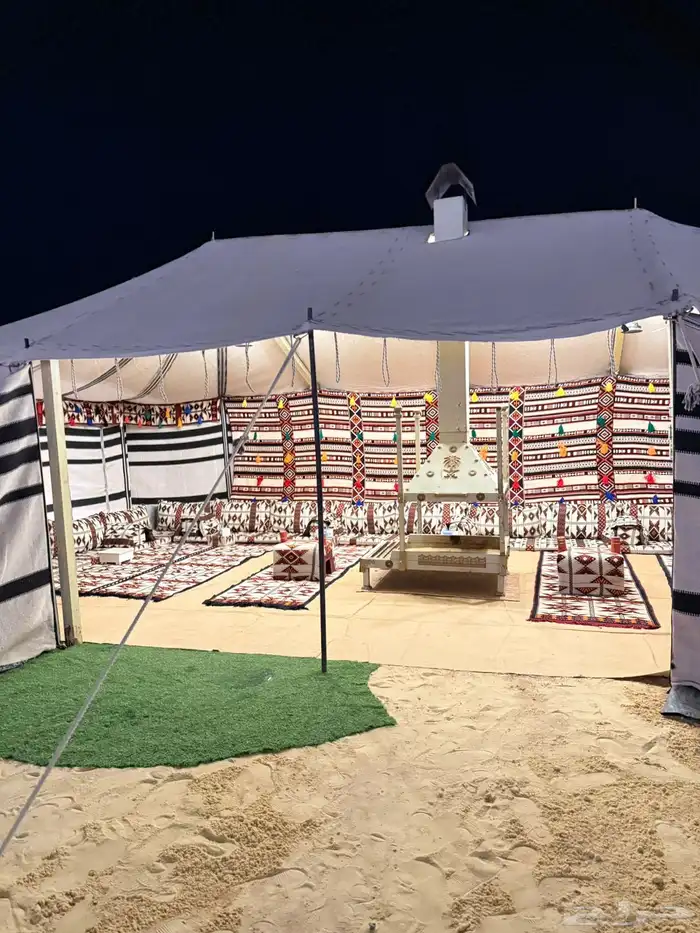 مخيم للايجار - اجار يومي أسبوعي شهري 24