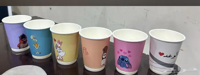 طباعه اكواب دبل طباعه كوب طباعة اكواب 9 اونص و 12 اونص 0