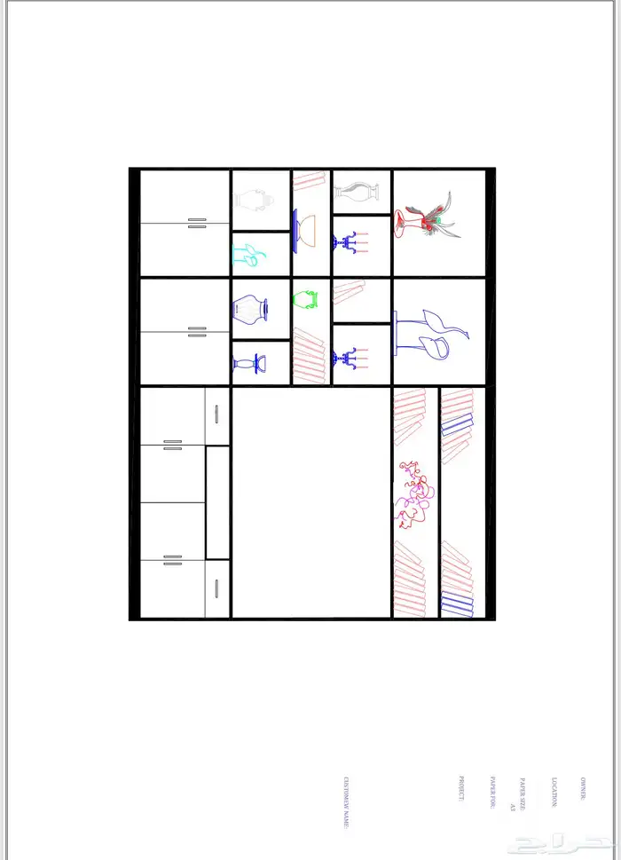 رسم مخططات AutoCAD 27