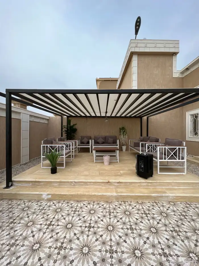 شاليه تولين في الشقيق يوجد مسبحين داخل وخارج وملعب صابوني 3