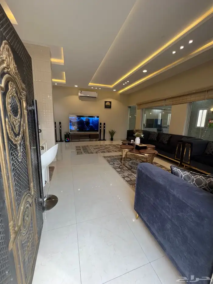 شاليه تولين في الشقيق يوجد مسبحين داخل وخارج وملعب صابوني 8