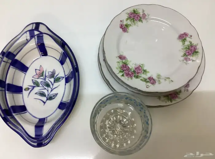 صحون منزليه أستخدمتها بشكل بسيط 2