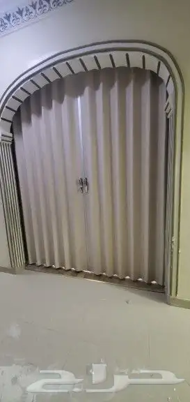 باب سحب كرديون. باب سحب جلد. صيانه للابواب 2