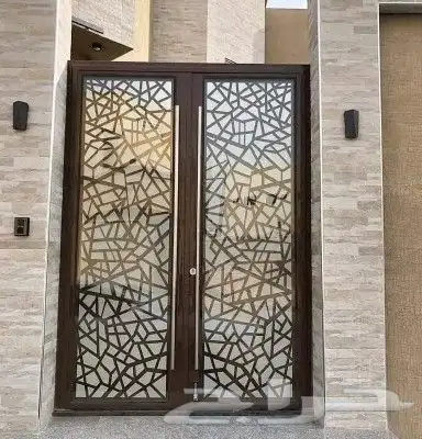 حديد ابواب شبابيك حناجر بالكونات اي شي شغل حديد سوي حنا جدة 4
