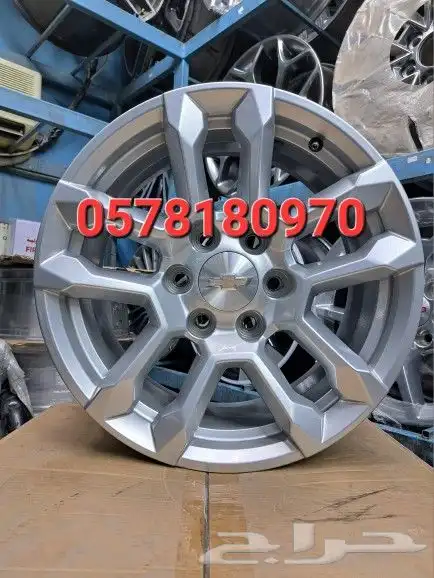 جنوط سلفرادوLTموديل 2023مقاس 18اصليه وكاله 1