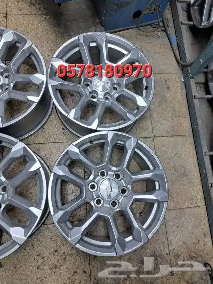 جنوط سلفرادوLTموديل 2023مقاس 18اصليه وكاله 5