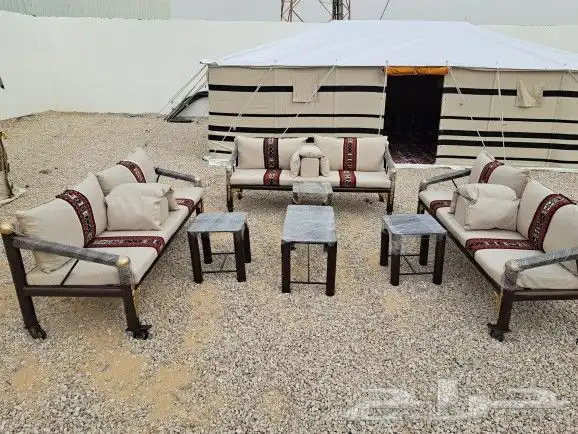 كراسي الحديد الخارجيه كفرات وبدون الكفرات 2