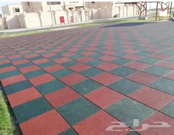 ربر مطاط ربل ارضيات مطاطيه نوادي جيم حدائق مدارس 2