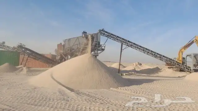 فك وتركيب الكسارات الثابتة وغرابيل الرمل وغيرها 4