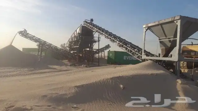 فك وتركيب الكسارات الثابتة وغرابيل الرمل وغيرها 3