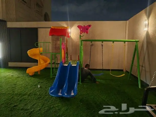 مراجيح حدائق للاطفال نطاطات ترامبولين ارضيات اسفنجية 2