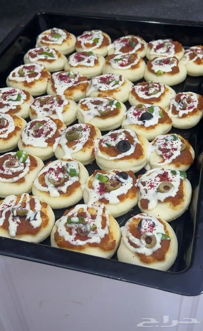 بيتزا و معمول شغل بيت 0