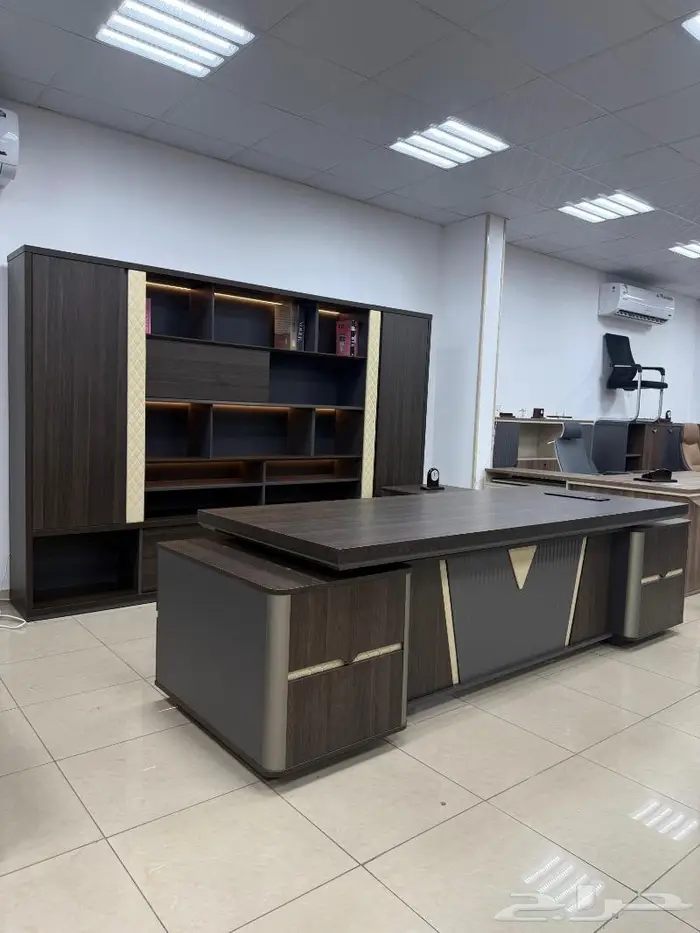 مكتب مدير مودرن و عصرية فخم متكاملة طقم 0
