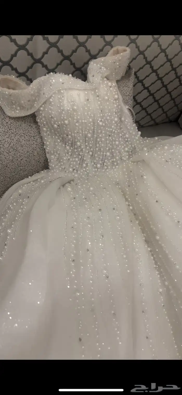فستان عروسة تفصيل 0