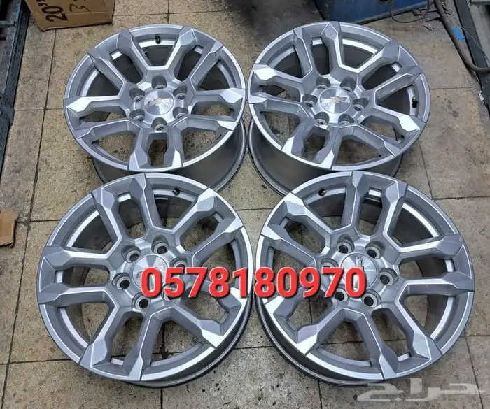 جنوط سلفرادوLTموديل 2023مقاس 18اصليه وكاله 2