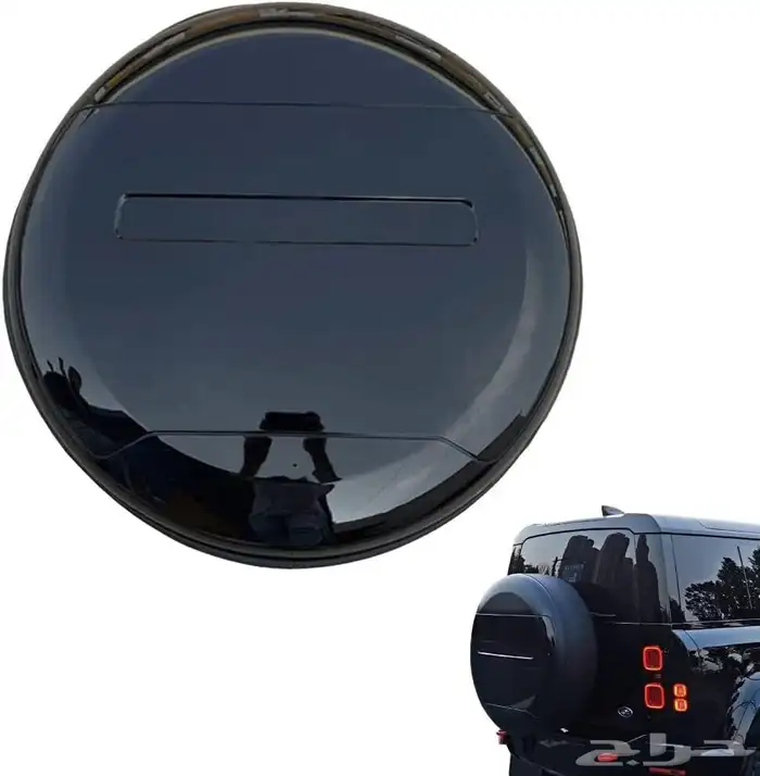 جناح ديفندر نسافات بشعار لاندروفر كشافات LED رفارف اسود 26