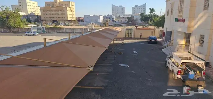 مظلات سيارت وسواتر 5