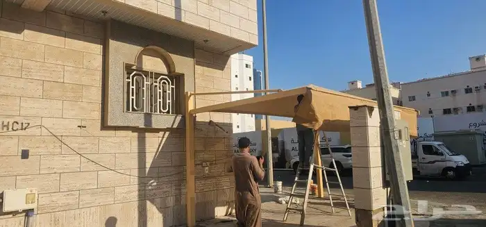 مظلات سيارت وسواتر 18