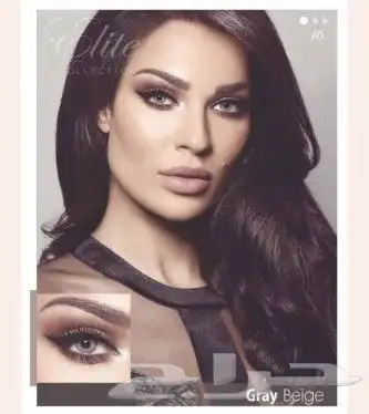 عدسات لاصقه طبيه وعدسات زينه 1