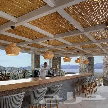 خيزران تراثي الخيزران جلسات خيزران بامبو قش سعف النخيل 2