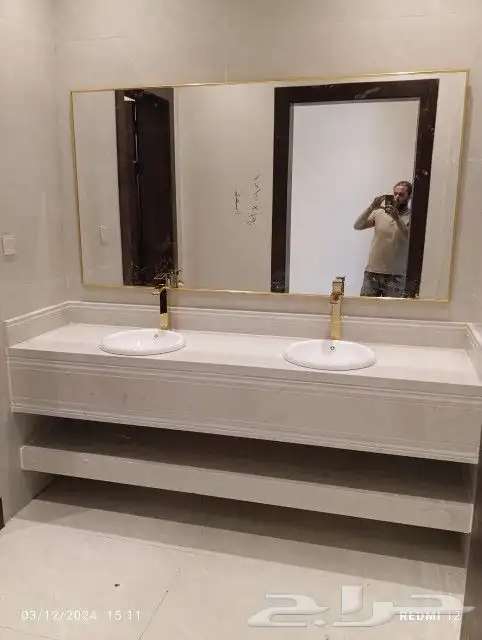 من المصنع للعميل مغاسل رخام تفصيل وتوريد (طبيعى  صناعى). 0