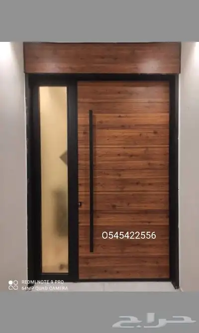 ابواب حديد كلادينج والمنيوم كلادينج 11