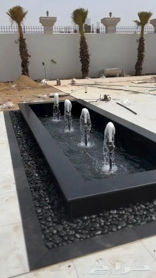 احواض زرع شلالات ومراكن زرع فيبر جلاس 0