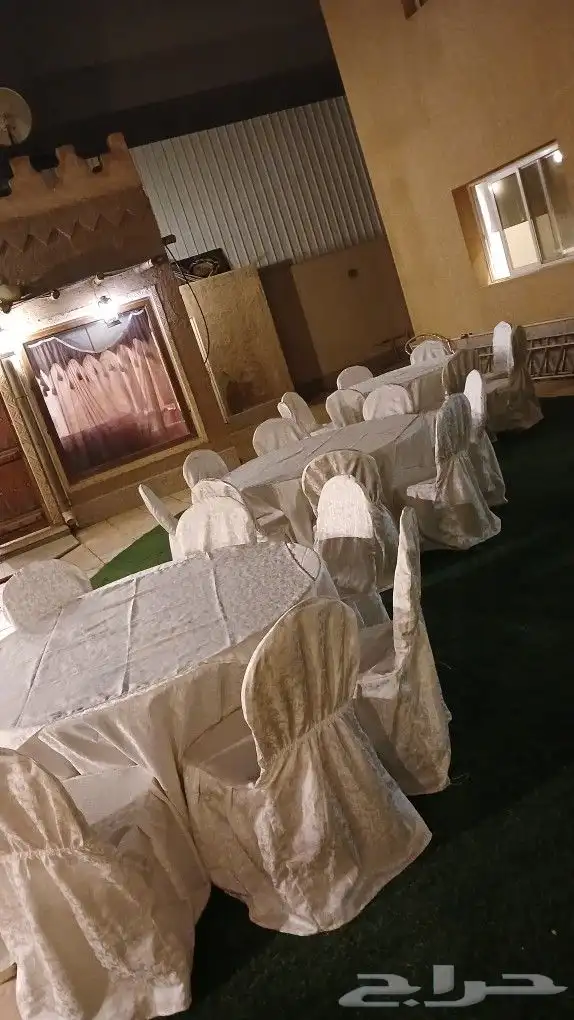 تأجير للحفلات والمناسبات كراسي وطاولات سماعات استقبالات 4