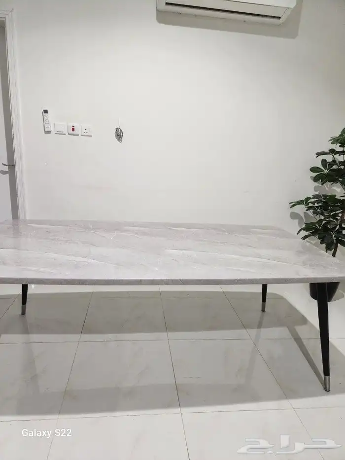 طاوله طعام رخام فخمه وجديده 0