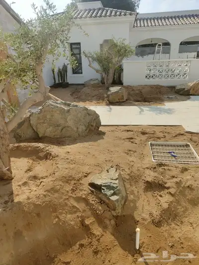 صخور للزينة و للحدائق حجر زينة و ديكور حدائق 2