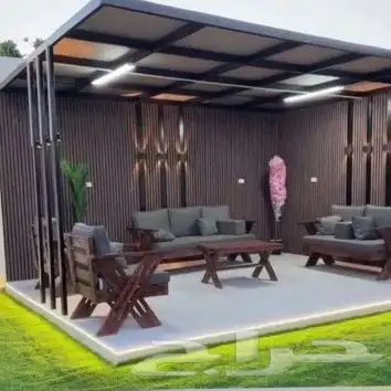 برجولات جلسات شتويه تنسيق حدائق 0