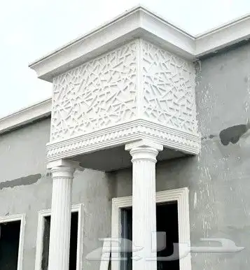 للديكورات الاسمنتي والجي ارسي الخارجي ولزخارف الفنيه 14