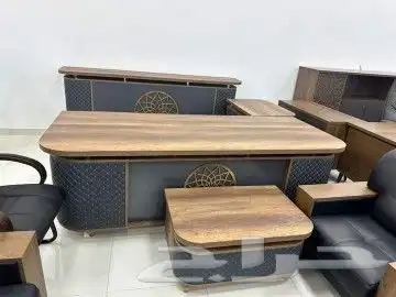 مكتب سكرتارية ادراج طقم مدير فخم محطة العمل كراسي كنب انتظار 44