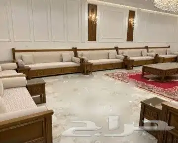 تفصيل كنب ارضي و مغربي وكلاسيكي وتنجيد كنب و مساند 38