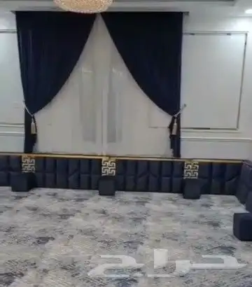 تفصيل كنب ارضي و مغربي وكلاسيكي وتنجيد كنب و مساند 42