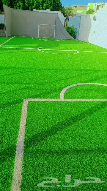 عشب صناعي ملاغب اكريليك بلاط مطاطي 6