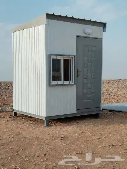 غرفة بركس مقاس 2في2 للبيع جديده لم تستخدم تصلح غرفة حارس أو 6