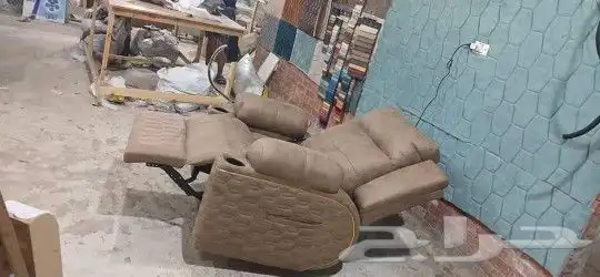كرسي استرخاء دوارن 360 درجه بمكينه ميكانزم 2