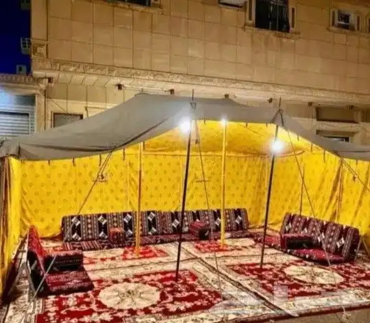 تاجير خيام تاجير بيوت شعر تاجير دفايات كراسي ملكي طاولات طعا 1