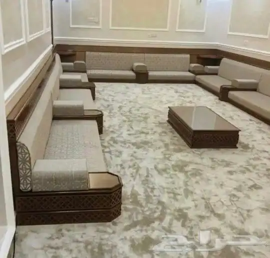 تفصيل كنب ارضي و مغربي وكلاسيكي وتنجيد كنب و مساند 18