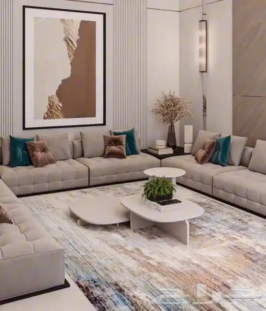 تفصيل كنب ارضي و مغربي وكلاسيكي وتنجيد كنب و مساند 9