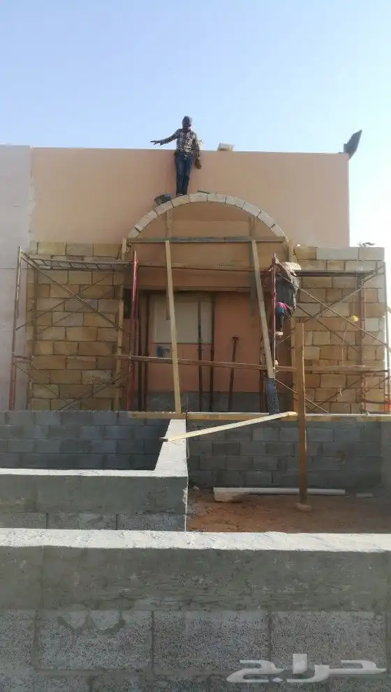 مقالات مباني تراث حجر وطين وسقواف وترميمت البيوت القديمه وتل 4