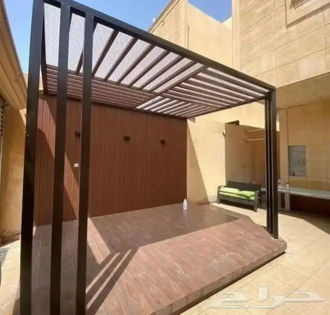 برجولات جلسات شتويه تنسيق حدائق 8