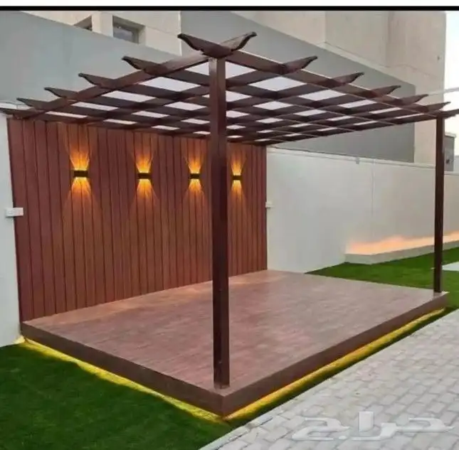 برجولات جلسات شتويه تنسيق حدائق 7