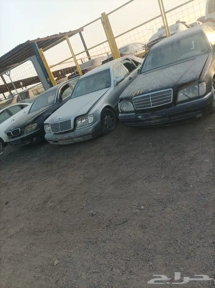 تشليح مرسديس وبي ام 5