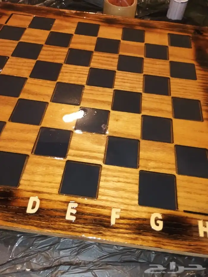 شطرنج ايبوكسي 50 50 سم 3