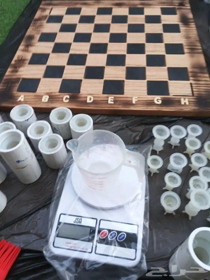 شطرنج ايبوكسي 50 50 سم 6